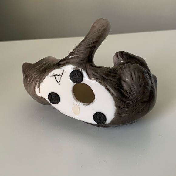 Vintage hand painted ceramic cat figurine - Picture 7 of 7